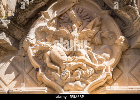 San Juan Evangelista chapelle de l'université, vieille université, Baeza, Espagne Banque D'Images