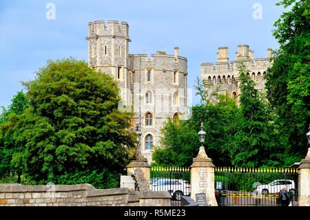 Le Château de Windsor Windsor Berkshire Banque D'Images