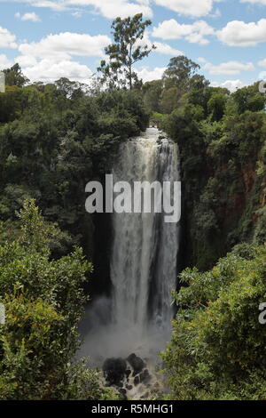 Les chutes d'eau de la rivière Thomsen au Kenya Banque D'Images