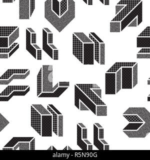 Modèle sans couture créative Banque D'Images