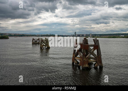 Baie de Cardiff Banque D'Images