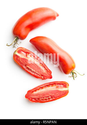 Tomates de San Marzano. Banque D'Images