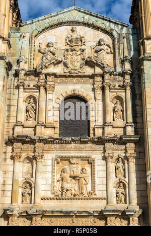 Détails de l'église Santo Domingo Banque D'Images