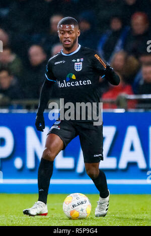 - De Graafschap DOETINCHEM, PEC Zwolle 0-2, football, Championnat, saison 2018-2019, 01-12-2018, le stade de Vijverberg, PEC Zwolle dvd Kenneth Paal Banque D'Images