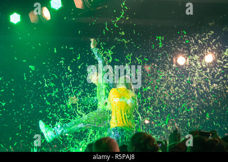 DORTMUND, Allemagne - 1er décembre 2018 : Spotlight Cast à Nickelodeon 2018 Slimefest Slimefest, la première en Allemagne Credit : Markus Wissmann/Alamy Live News Banque D'Images