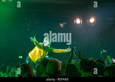 DORTMUND, Allemagne - 1er décembre 2018 : Spotlight Cast à Nickelodeon 2018 Slimefest Slimefest, la première en Allemagne Credit : Markus Wissmann/Alamy Live News Banque D'Images