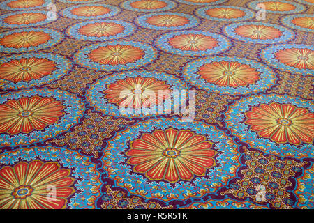 Tapis de soie et laine de la conception classique de l'Établissement Grand hotel Bernardin Portoroz, Slovénie Banque D'Images