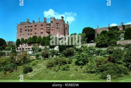 Powys Castle Banque D'Images