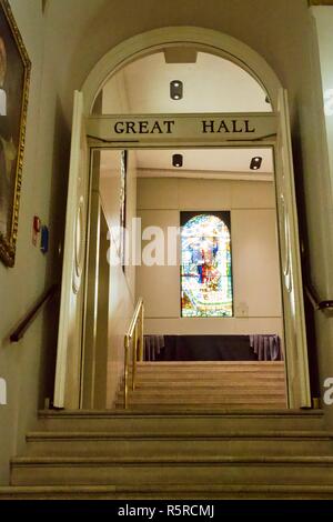 Grande salle à l'intérieur de comptables agréés' Hall, Institute of Chartered Accountants in England and Wales Banque D'Images