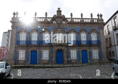 Le Palais de Raio est une résidence de l'époque baroque dans la zone urbaine de la municipalité de Braga, Portugal Banque D'Images