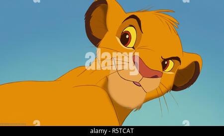 Titre original : The Lion King. Titre en anglais : The Lion King. Année : 1994. Réalisateur : Rob Minkoff, Roger Allers. Credit : WALT DISNEY PRODUCTIONS / Album Banque D'Images