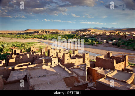 Alt-Haddou, Maroc Banque D'Images