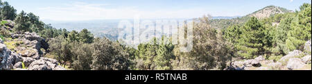 Paso del aire vue dans la Sierra de Cazorla, Jaen, Espagne Banque D'Images