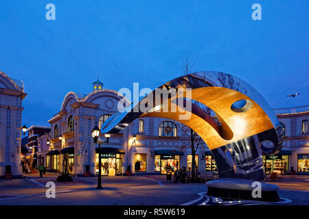 McArthurGlen Designer Outlet Mall, l'aéroport de Vancouver, Sea Island, Richmond (Colombie-Britannique) Banque D'Images