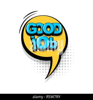 Bande dessinée collection texte effets de son style pop art Illustration de Vecteur