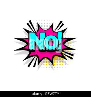 Bande dessinée collection texte effets de son style pop art Illustration de Vecteur