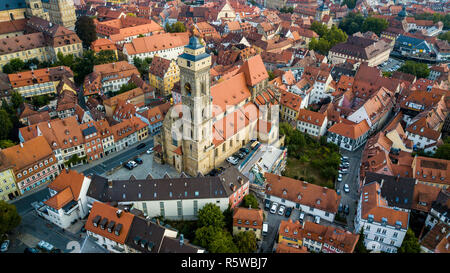 Obere Pfarre ou église paroissiale, Bamberg, Allemagne Banque D'Images