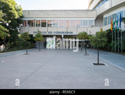 Centre des congrès de Torremolinos, Malaga, Espagne. Banque D'Images