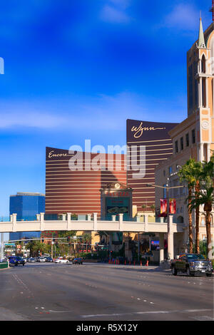 Le Wynn Hotel and Casino et encore sur S Las Vegas Boulevard (le Strip à Las Vegas, Nevada Banque D'Images