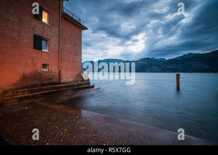 Malcesine, Lago di Garda, Italie, Europe. Banque D'Images