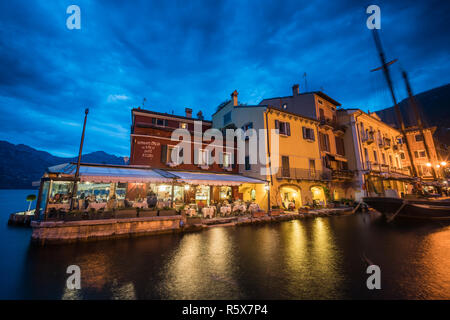 Malcesine, Lago di Garda, Italie, Europe. Banque D'Images