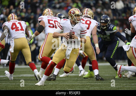 San Francisco, California, USA. 6th Oct, 2002. San Francisco 49ers  quarterback Jeff Garcia (5) on Sunday, October 6, 2002, in San Francisco,  California. The 49ers defeated the Rams 37-13. Credit: Al Golub/ZUMA