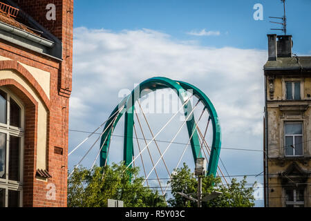 Pont University à Bydgoszcz Banque D'Images