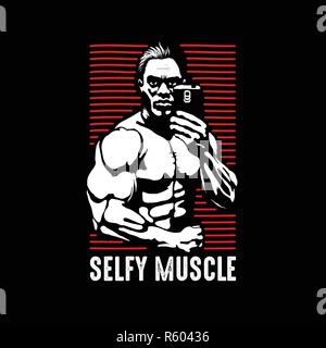L'image. Prendre une photo de sport homme illustration Illustration de Vecteur