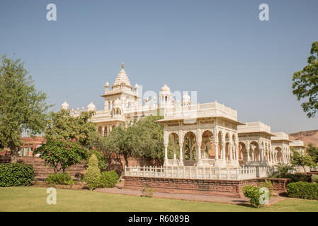 Jaswant Thada cénotaphe, Jodhpur, Rajasthan, India Banque D'Images