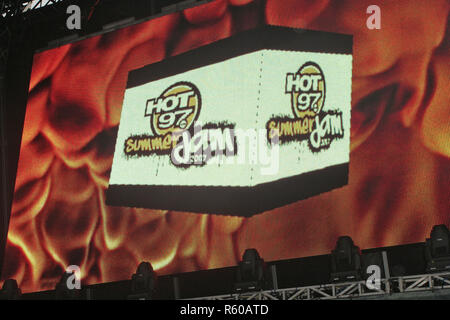 Rutherford, NJ - Juin 02 : l'atmosphère lors du 14e Congrès annuel 97 Hot Summer Jam au Giants Stadium, le samedi 2 juin 2007 à Rutherford, New Jersey (Photo par Steve Mack/S.D. Mack Photos) Banque D'Images