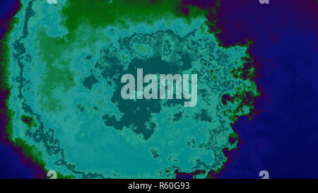 Résumé Contexte L'art psychédélique illustration numérique Banque D'Images