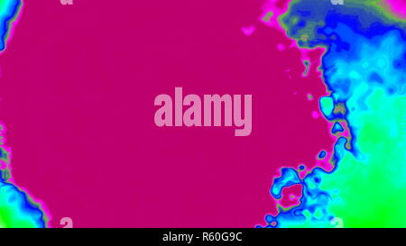 Résumé Contexte L'art psychédélique illustration numérique Banque D'Images