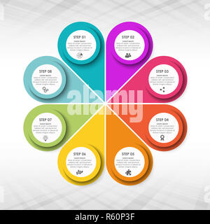 Business info modèle graphique Banque D'Images