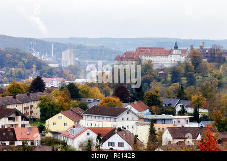 Herbrechtingen en automne Banque D'Images