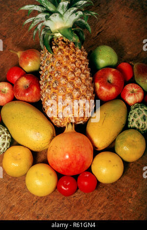 Fruits mélangés Banque D'Images