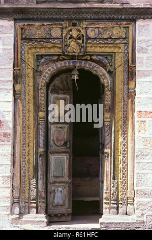 Kedarnath porte, Uttar Pradesh, Inde Banque D'Images