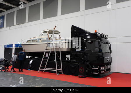 Berlin, Allemagne. 09Th Nov, 2018. Impressions des métiers sur Boot & Fun/autotage. Credit : Beata Siewicz/Pacific Press/Alamy Live News Banque D'Images