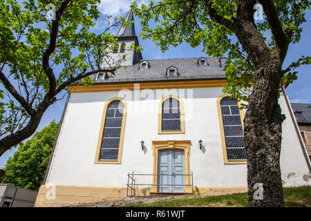 Die Propsteikirche St Remigius auf der Michelsburg Remigiusberg im Landkreis Kusel dans Rheinland-Pfalz Banque D'Images