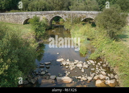 Tui, Camino de Santiago, Spanien Banque D'Images