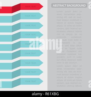 Éléments infographie,bars,panneaux flèches buttonsborders etc Vector illustration Illustration de Vecteur