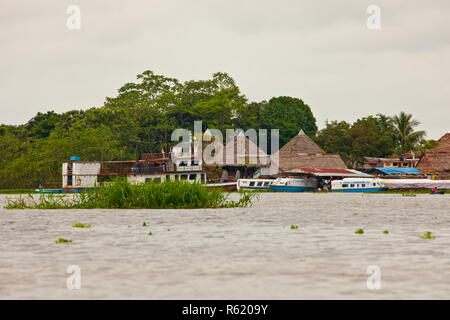 Amazon instant ,Iquitos, Pérou Banque D'Images