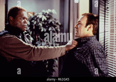 Verhandlungssache aka. Le Négociateur, USA 1998 Regie : F. Gary Gray Acteurs : Samuel L. Jackson, Kevin Spacey Banque D'Images