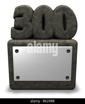 Socle en pierre sur plusieurs Banque D'Images