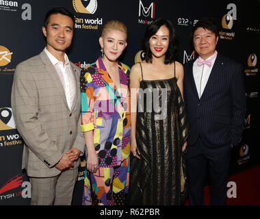 Assister à des célébrités 4e Festival des Films du Monde asiatique - Soirée de clôture à l'ArcLight Culver City comprend : Kenny Chen, Ruby Yap, Vivian Wu, John Y Où : Los Angeles, California, United States Quand : 01 novembre 2018 Crédit : Brian à/WENN.com Banque D'Images