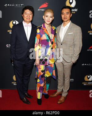 Assister à des célébrités 4e Festival des Films du Monde asiatique - Soirée de clôture à l'ArcLight Culver City avec : John Y, Ruby Yap, Kenny Chen Où : Los Angeles, California, United States Quand : 01 novembre 2018 Crédit : Brian à/WENN.com Banque D'Images