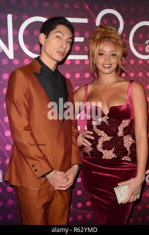 Los Angeles, CA, USA. 1er décembre 2018. Bébé Lion au niveau des arrivées de l'amfAR Dance2Cure Kickoff, le Bardot, Los Angeles, CA 1 décembre 2018. Credit : Priscilla Grant/Everett Collection/Alamy Live News Banque D'Images
