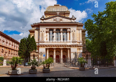 Grande Synagogue de Rome, Italie Banque D'Images