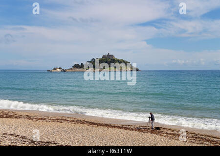 St Michael's Mount, Marazion, Cornwall, UK Banque D'Images