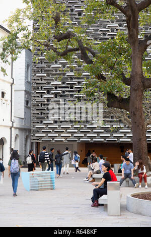 JC Contemporary Museum (conçu par Herzog et de Meuron) à Tai KWUN Centre for Heritage and Arts, Central, Hong Kong Banque D'Images