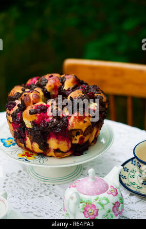 Cerise CHOCOLAT SÉPARER PAIN.focus sélectif .piscine photo Banque D'Images
